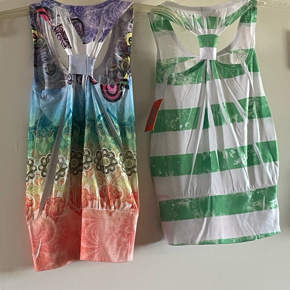 Pastel & Multicolored Virginia Beach Tank Top Shirt SET - Girls Size 6-6X - Picture 16 of 16